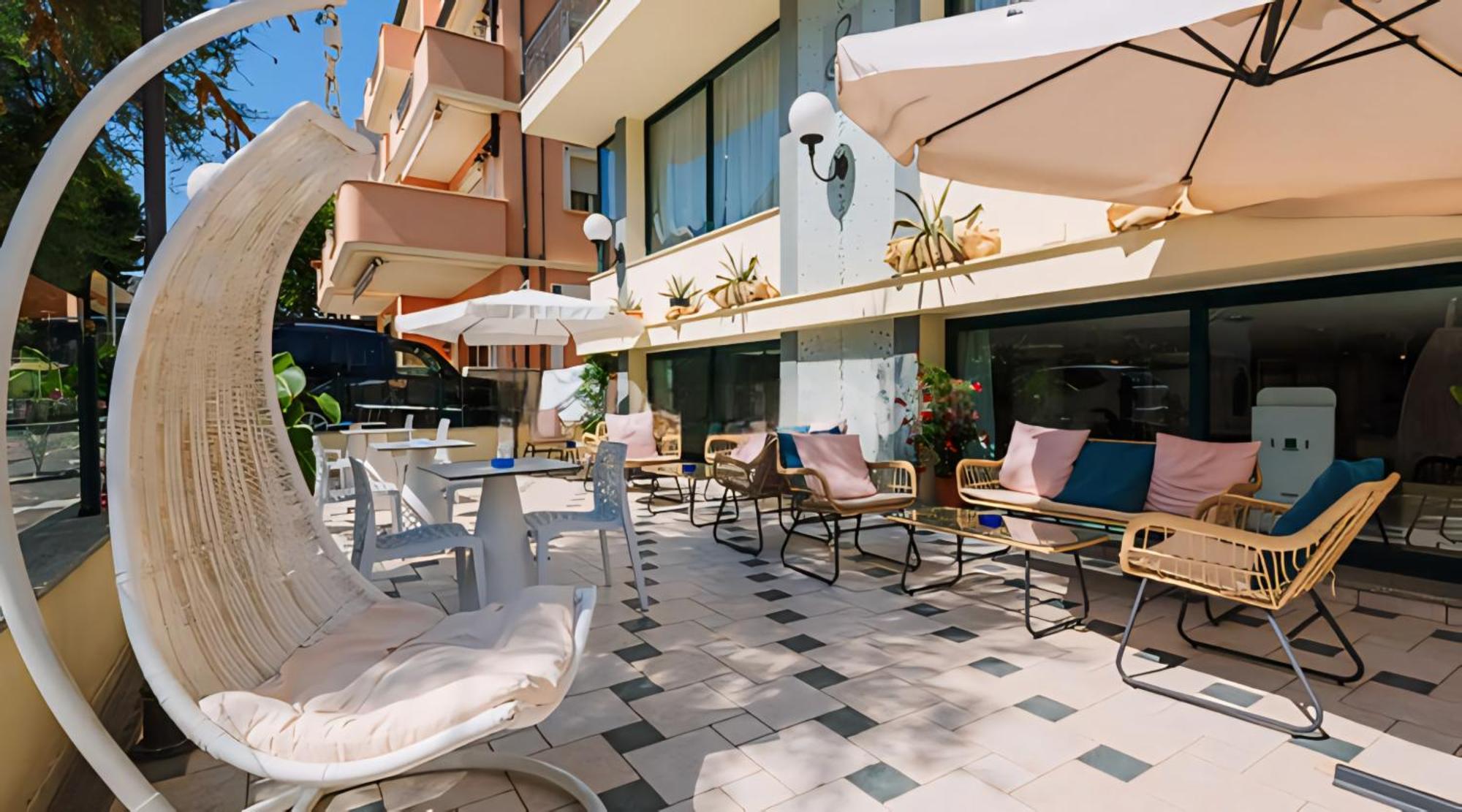 Hotel Baltic Misano Adriatico Exterior foto